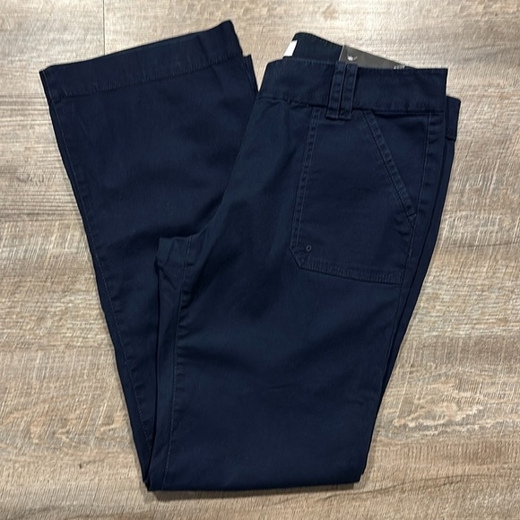 Loft Marisa Modern Navy Blue Utility carpenter trouser pants size 8 - Picture 9 of 11